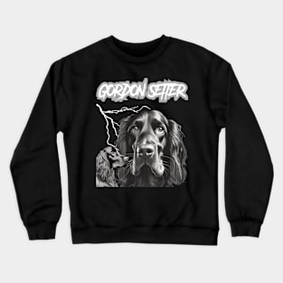 Goldendoodle Heavy Metal Dog Lover Crewneck Sweatshirt